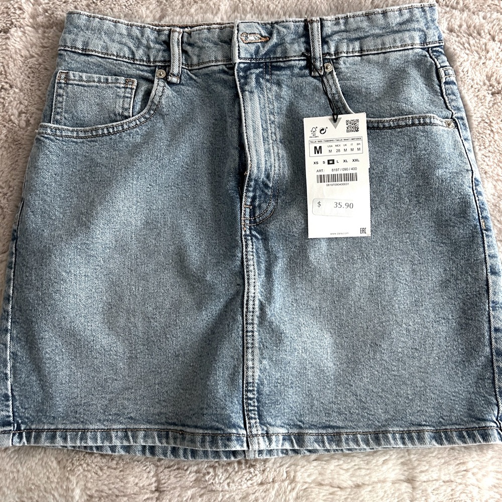 Zara High Rise Mini Skirt